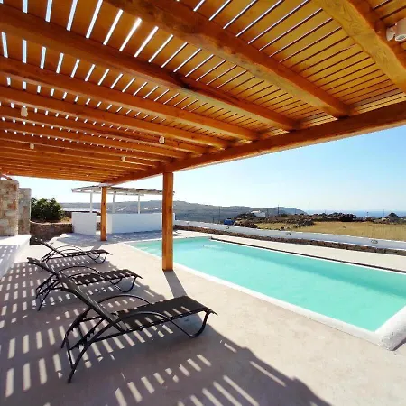 Dual Apts With Pool Ideal For 10 Guests In Mykonos Plintri